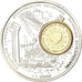 Nederland, Medaille, Monnaies européennes, 2002, FDC, Verzilverd koper