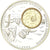España, medalla, Monnaies européennes, 2002, FDC, Copper Plated Silver
