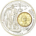 Grecia, medalla, Monnaies européennes, 2002, FDC, Copper Plated Silver