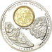 Italia, medalla, Monnaies européennes, 2002, FDC, Copper Plated Silver