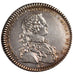 France, Royal, Token, 1744, AU(55-58), Silver, Feuardent #1376, 6.92