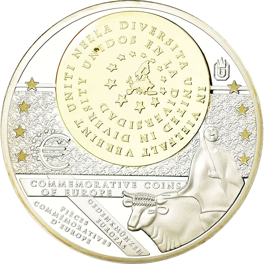 France, Medal, Pièces Commémoratives d'Europe, 2012, MS(65-70), Copper Plated