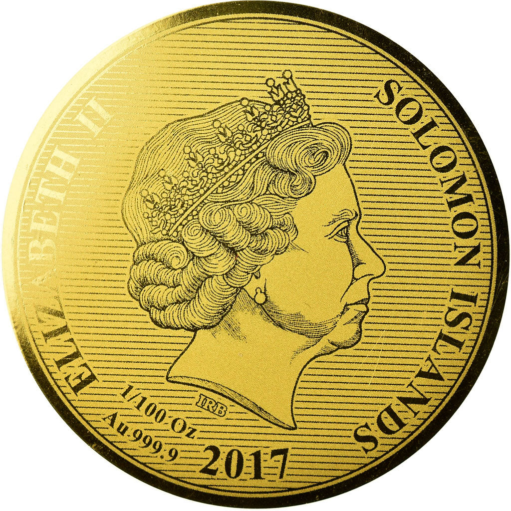 Coin, Solomon Islands, Elizabeth II, Double Eagle, 10 Dollars, 2017, MS(64)