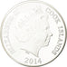 Coin, Solomon Islands, Elizabeth II, The Written Language, 10 Dollars, 2014