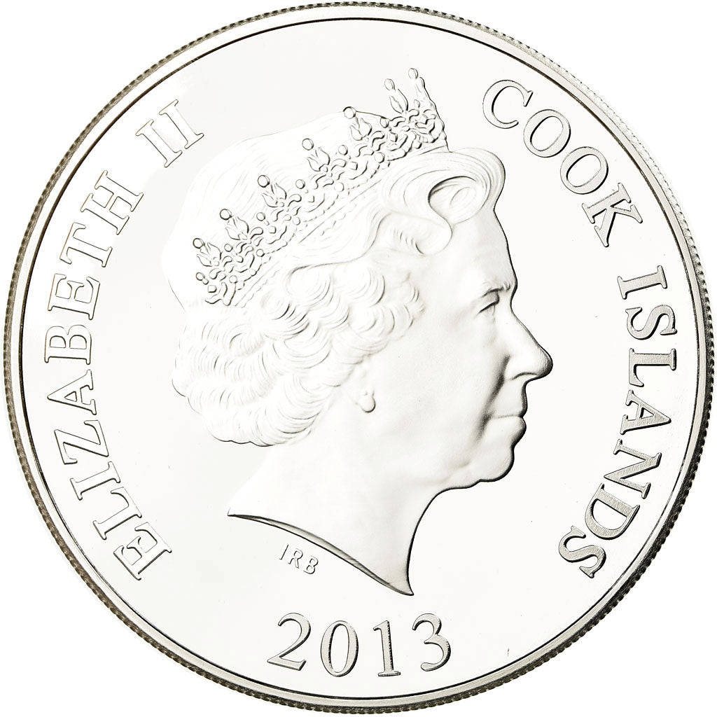 Coin, Solomon Islands, Elizabeth II, Capt. James Cook, 10 Dollars, 2013