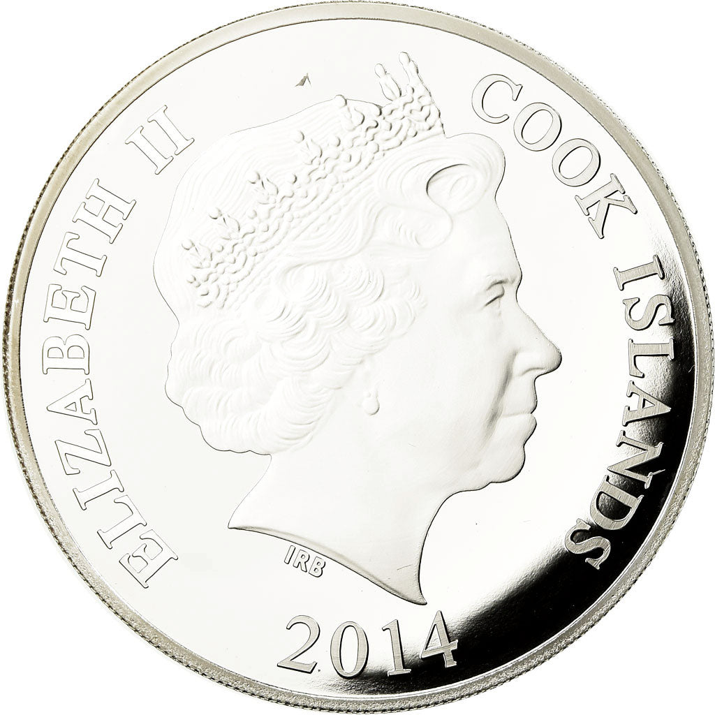 Coin, Solomon Islands, Elizabeth II, The Timepiece, 10 Dollars, 2014, MS(65-70)