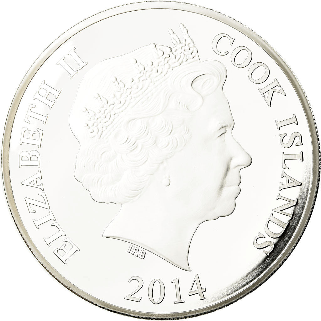 Coin, Solomon Islands, Elizabeth II, The Compass, 10 Dollars, 2014, MS(65-70)