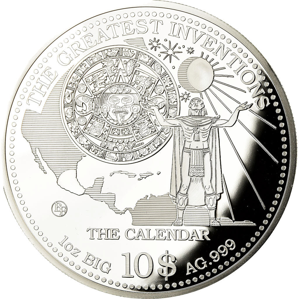 Coin, Solomon Islands, Elizabeth II, The Calendar, 10 Dollars, 2014, MS(65-70)