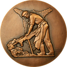 France, Medal, Centenaire du Délainage, Mazamet, 1951, Marcel Renard