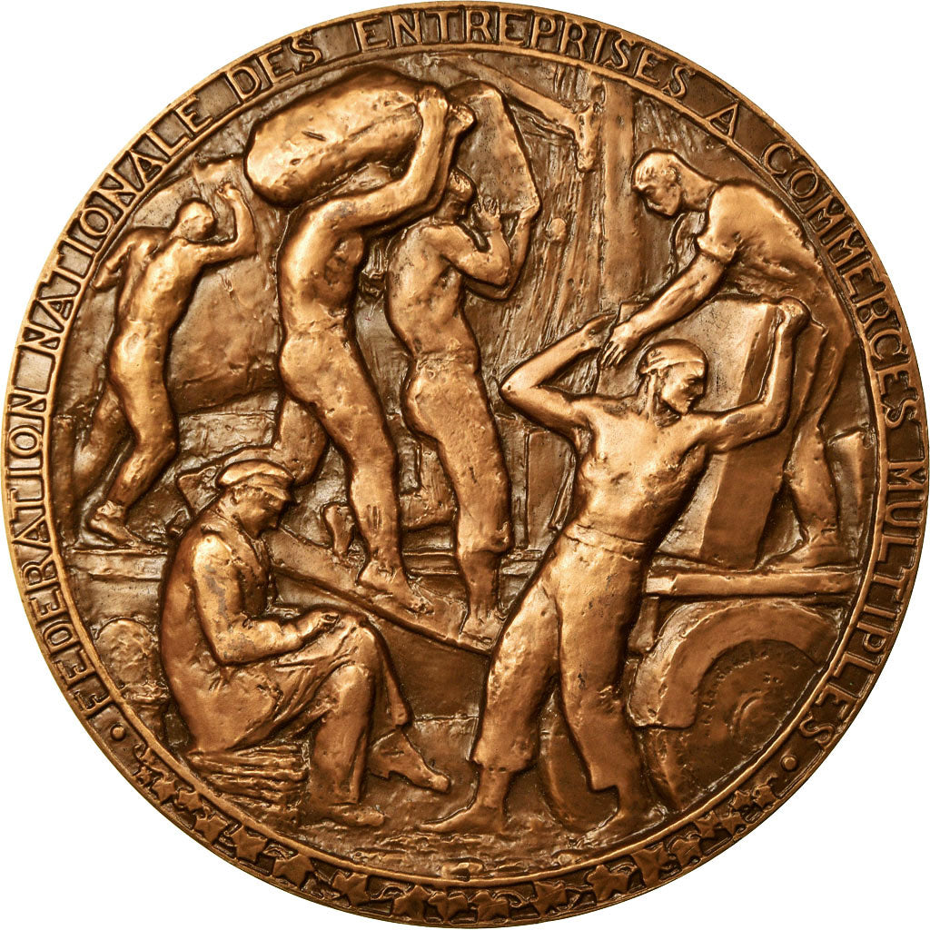France, Médaille, Fédération Nationale des Entreprises à Commerces