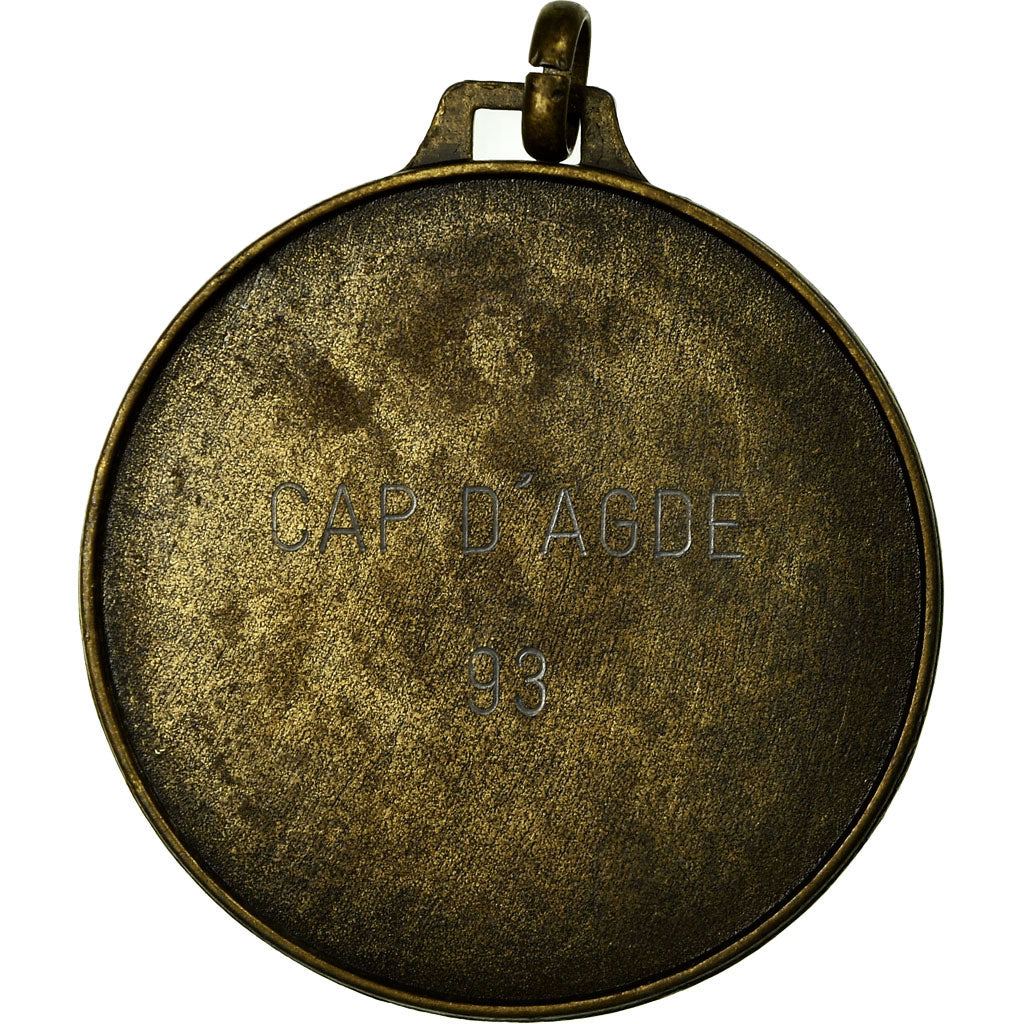 France, Medal, Concours de Cartes, Cap d'Agde, 1993, AU(50-53), Bronze