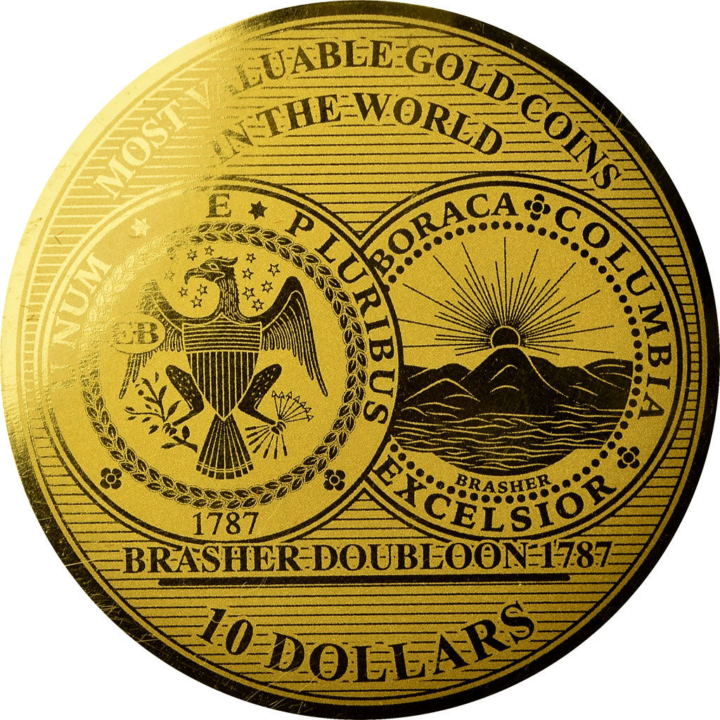 Coin, Solomon Islands, Elizabeth II, Brasher Doubloon, 10 Dollars, 2017