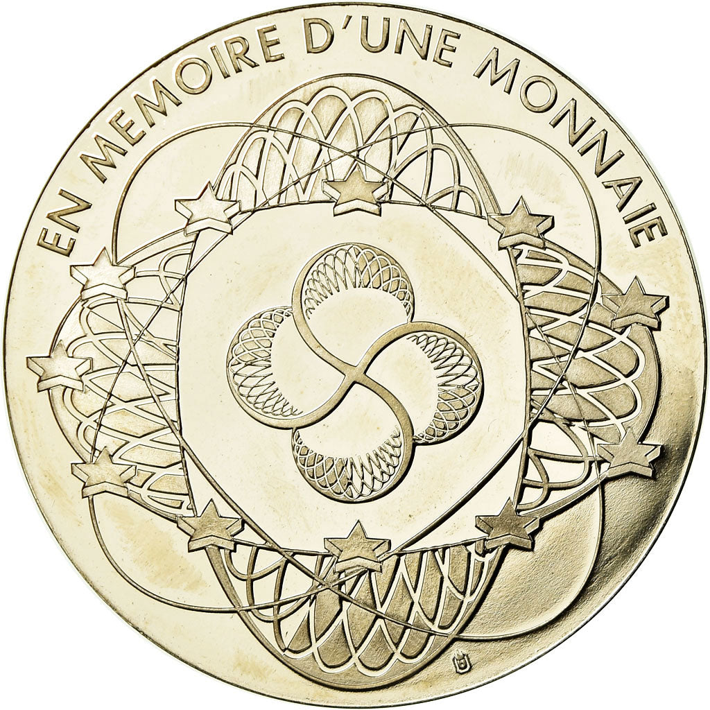Frankrijk, Medaille, En Mémoire d'une Monnaie, 50 francs Quentin de la Tour