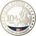 France, Medal, Europe, Les 10 Ans de l'Union Monétaire, MS(65-70), Copper