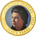 Islas Cook, medalla, Elizabeth II, 1 Dollar, Diamond Jubilee, 2011, FDC, Copper