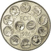 Francia, medalla, Ecu Europa, Marianne, 1986, Rodier, FDC, Cobre - níquel