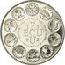 Frankrijk, Medaille, Ecu Europa, Europe Assise, 1982, Rodier, FDC, Copper-nickel