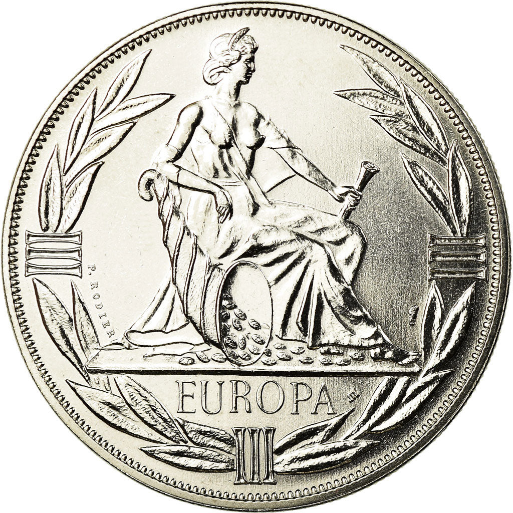 Frankreich, Medaille, Ecu Europa, Europe Assise, 1982, Rodier, STGL