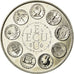 France, Medal, Ecu Europa, Europe Assise, 1980, Rodier, MS(65-70), Copper-nickel