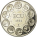 Francja, Medal, Ecu Europa, Europe Assise, 1984, Rodier, MS(65-70)
