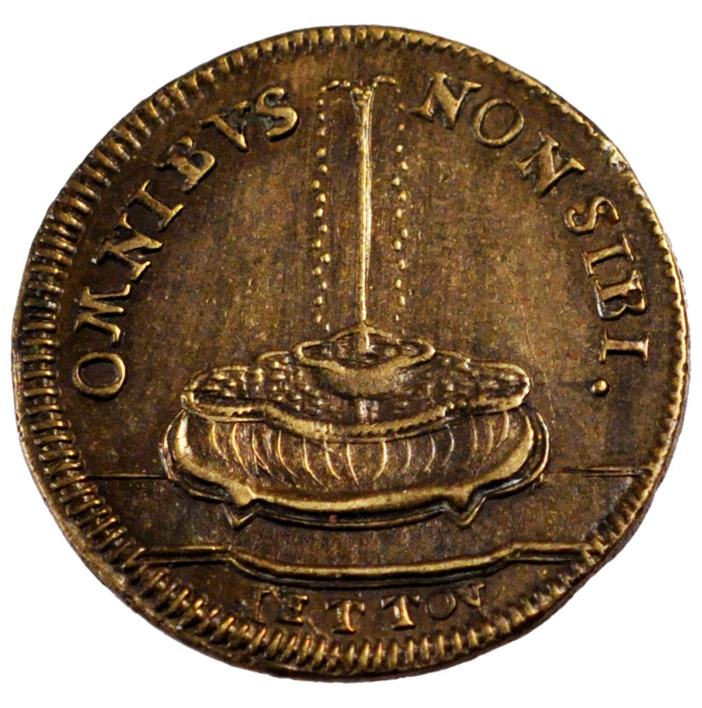 France, The French Revolution, Token, MS(60-62), Copper, Feuardent #13417, 4.21