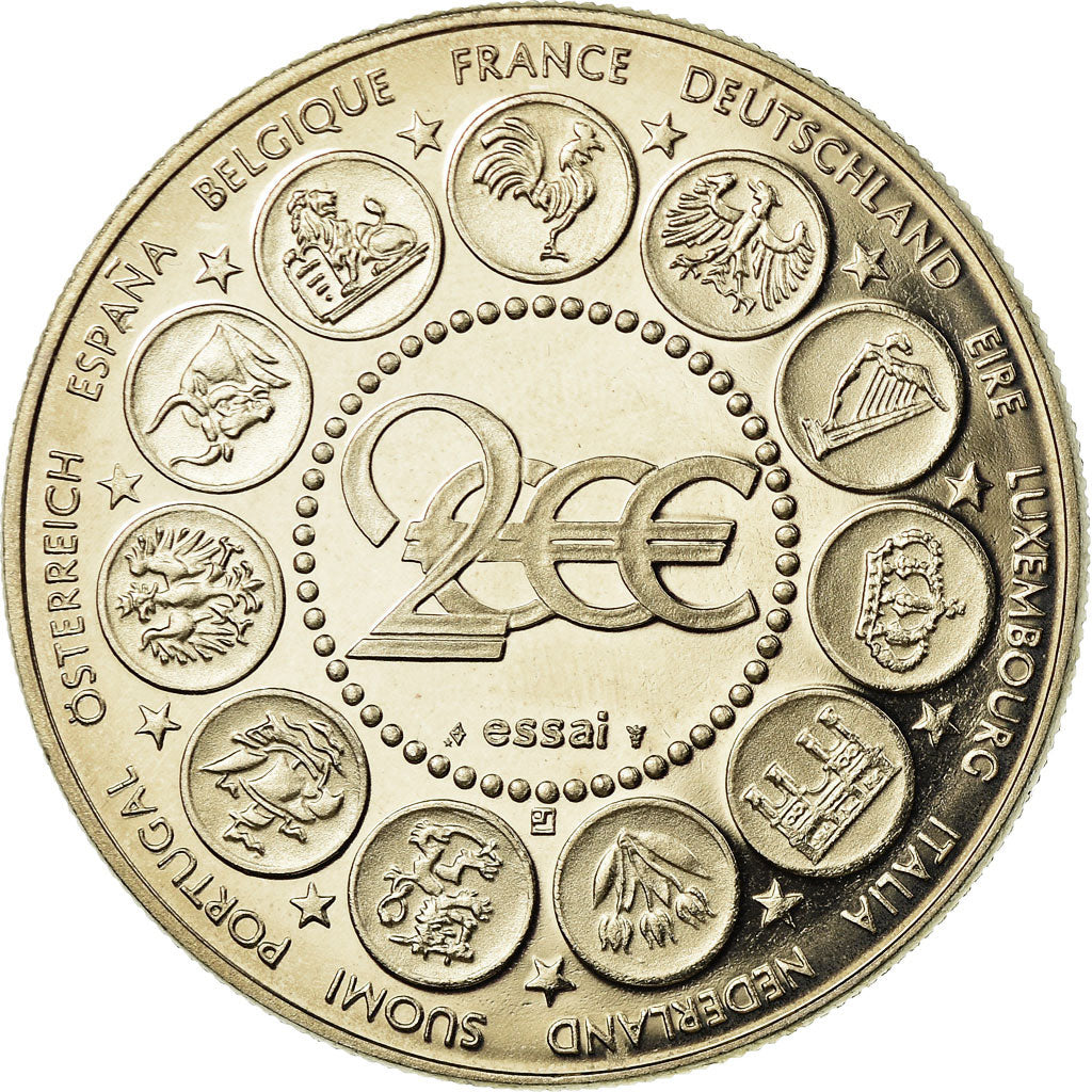 France, Medal, L'Europe, La Semeuse, 2000, MS(65-70), Copper-nickel