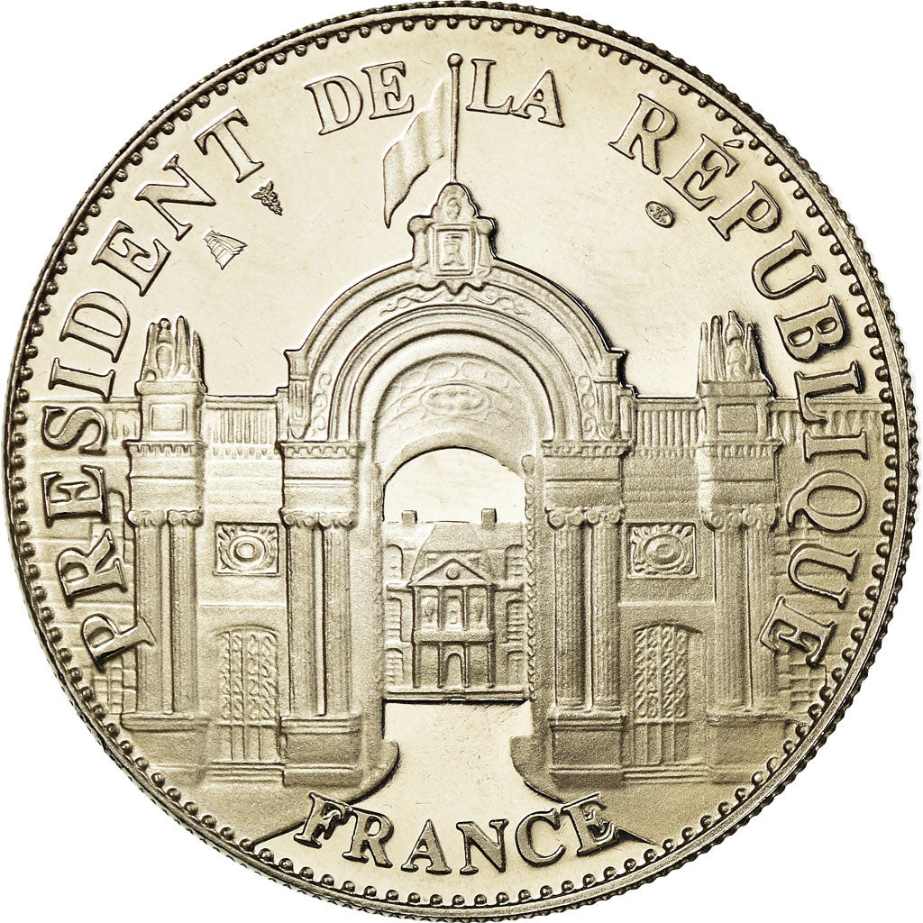 Frankreich, Medaille, Les Présidents de la République, Jacques Chirac, 2007