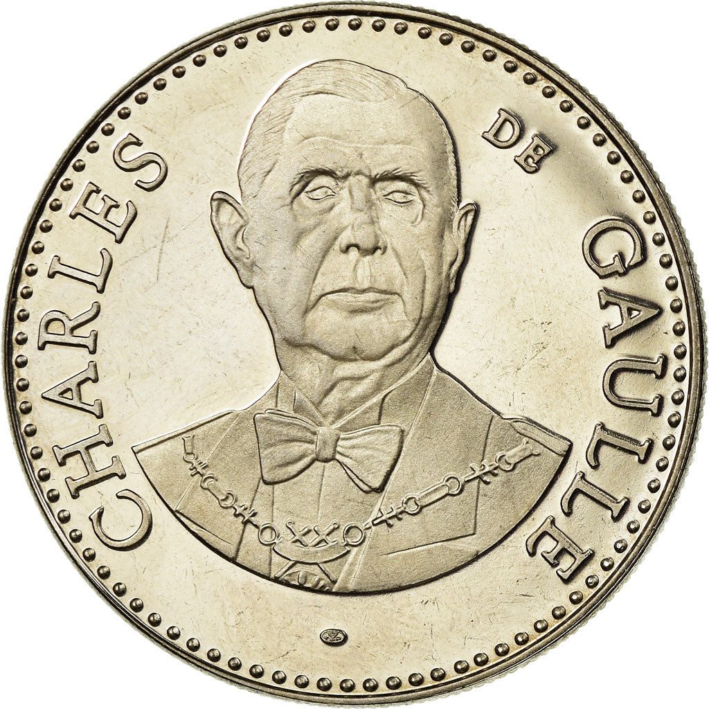 France, Médaille, Vème République, Charles De Gaulle, SPL+, Copper-nickel