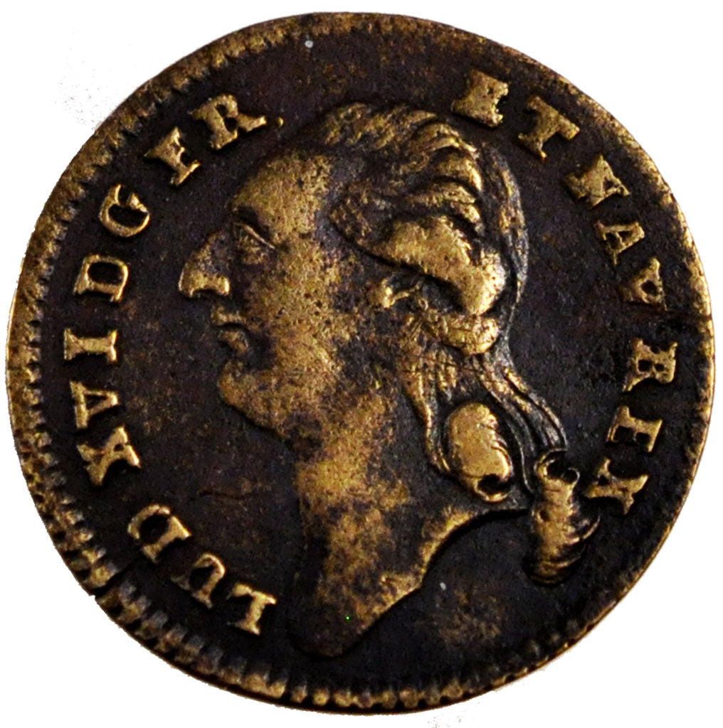 France, The French Revolution, Token, AU(50-53), Copper, Feuardent #13433, 1.80