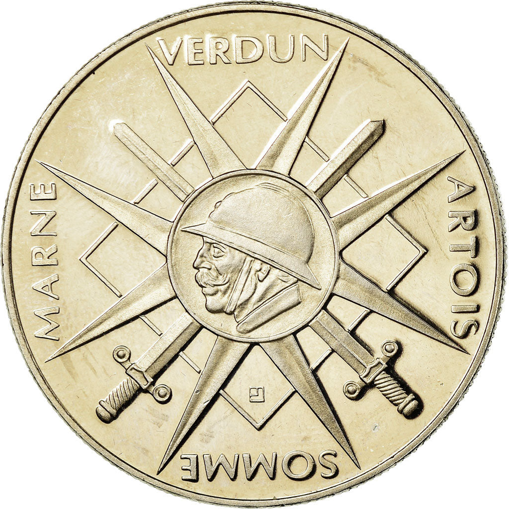 France, Médaille, Première Guerre Mondiale, Somme-Marne-Verdun-Artois, SPL+
