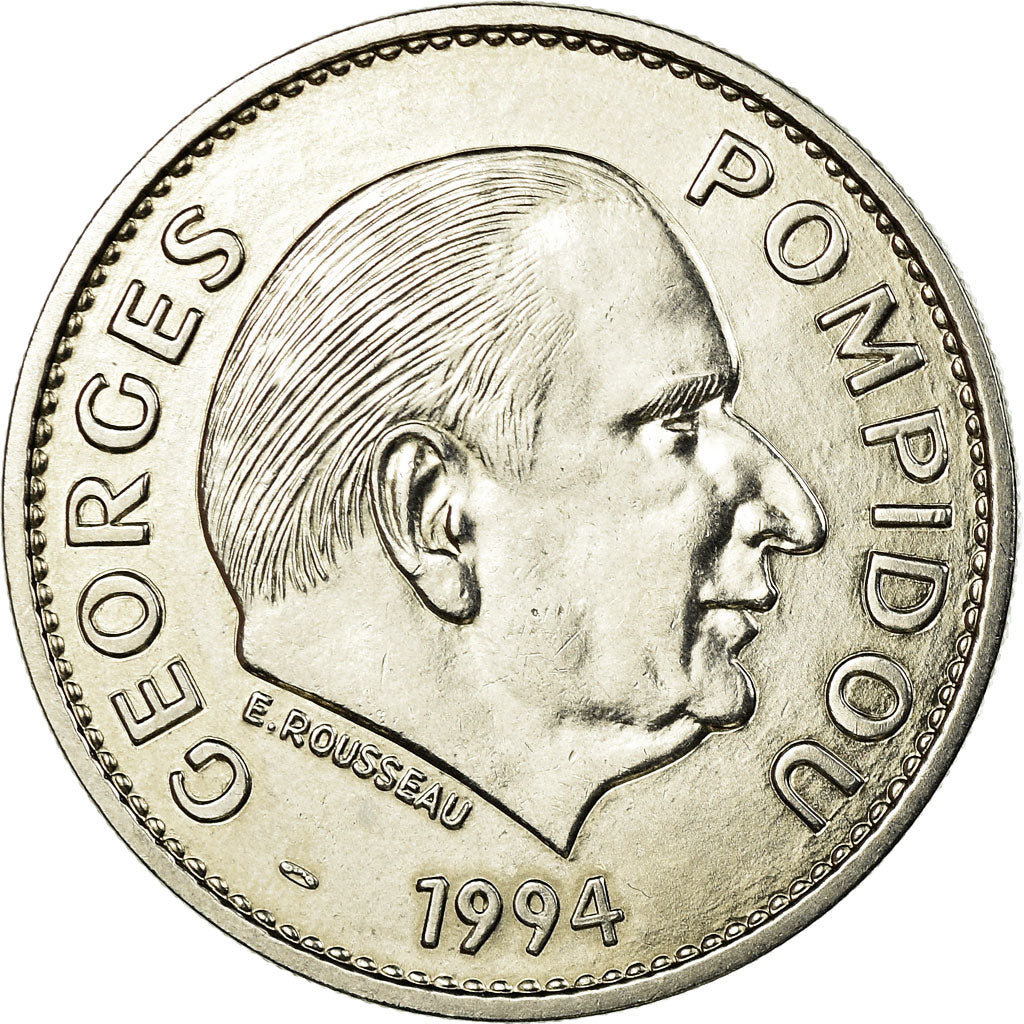 Frankreich, Medaille, Les Présidents de la République, Georges Pompidou, UNZ+