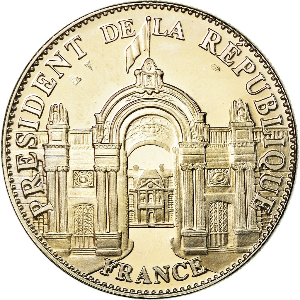France, Medal, Présidents de la Ve République, MS(64), Copper-nickel
