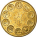 France, Medal, Ecu Europa, Europe Assise, 1982, Rodier, MS(63), Bronze