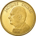 France, Medal, Jacques Chirac, Elections Présidentielles, 1995, MS(63), Gilt