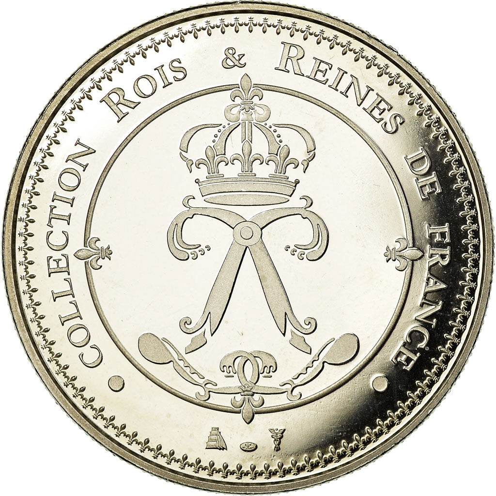 Francja, Medal, Les Rois de France, Philippe IV, MS(64), Miedź-Nikiel