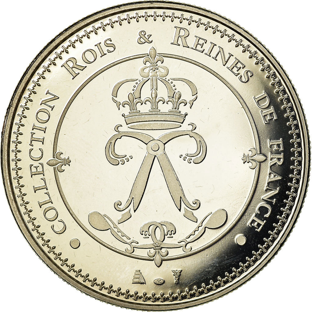 França, Medal, Les Rois de France, François Ier, MS(65-70), Cobre-níquel