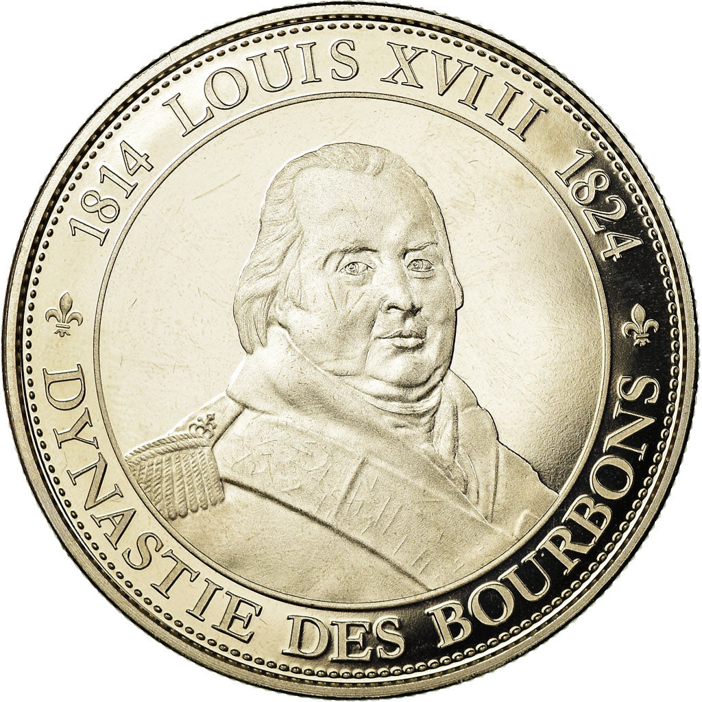 Frankreich, Medaille, Les rois de France, Louis XVIII, STGL, Copper-nickel