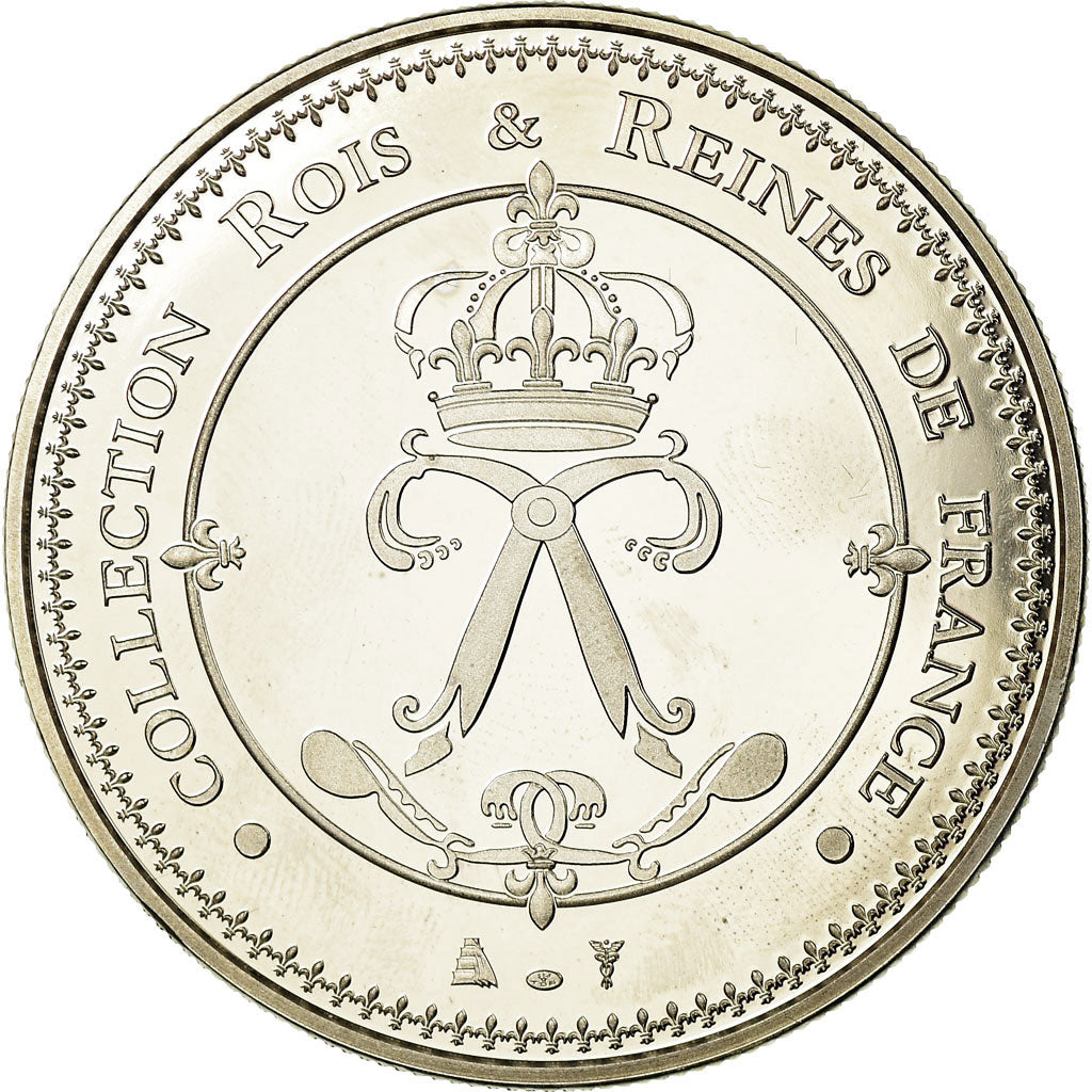 France, Medal, Les Rois de France, Clovis, MS(65-70), Copper-nickel