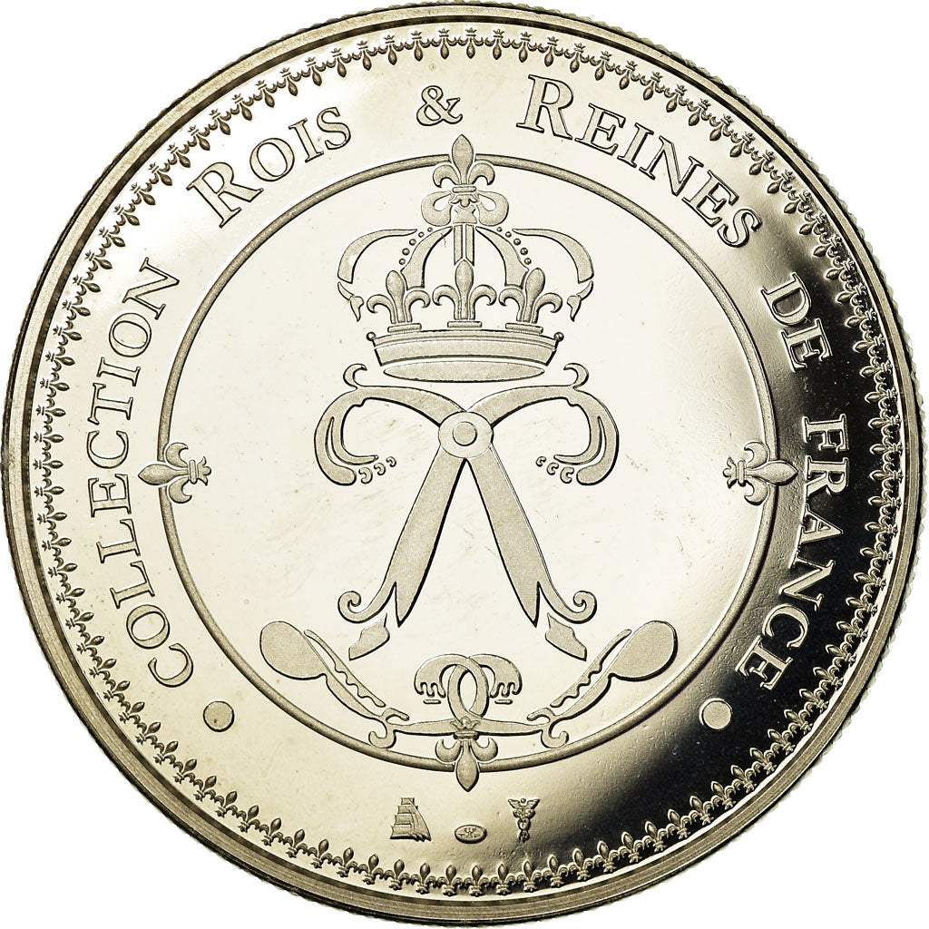 França, Medal, Anne d'Autriche, História, MS(65-70), Cobre-níquel