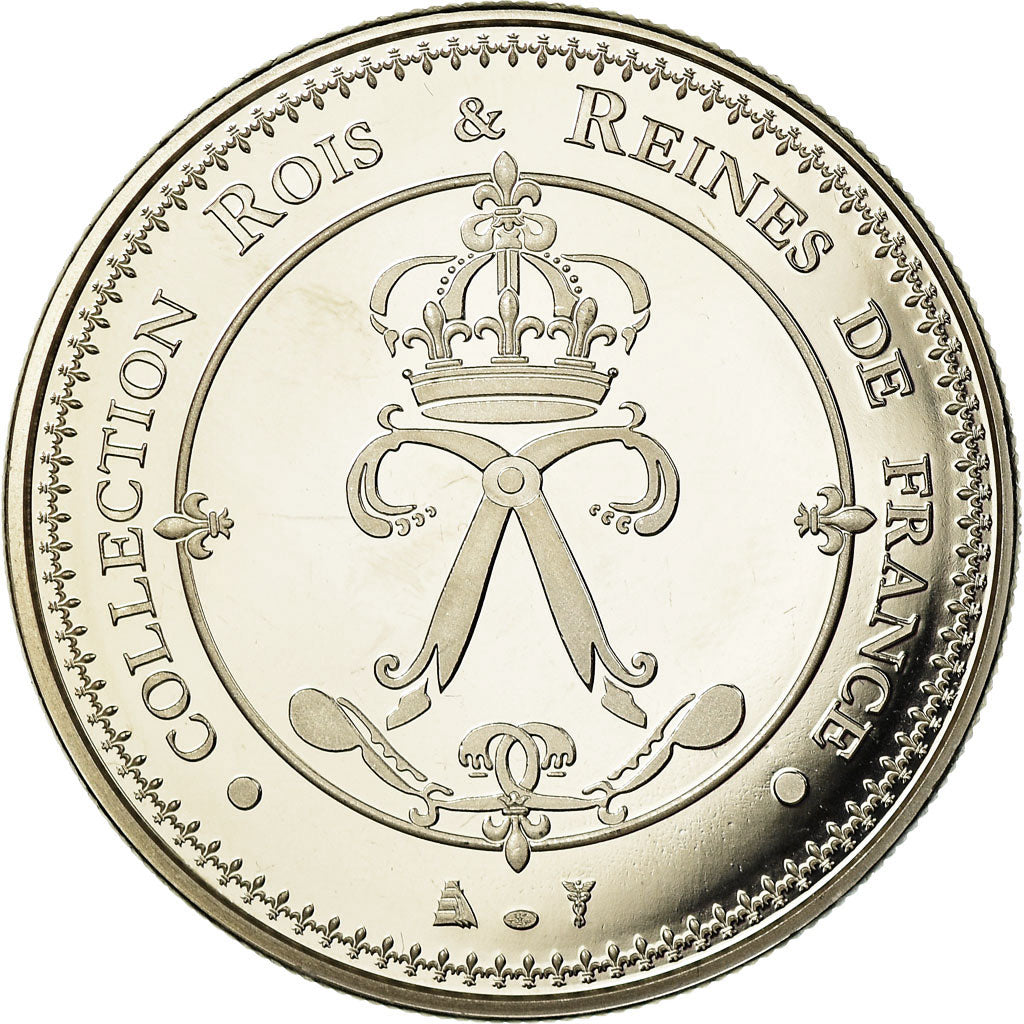 Francia, medalla, Les Rois de France, Charles VII, History, FDC, Cobre - níquel