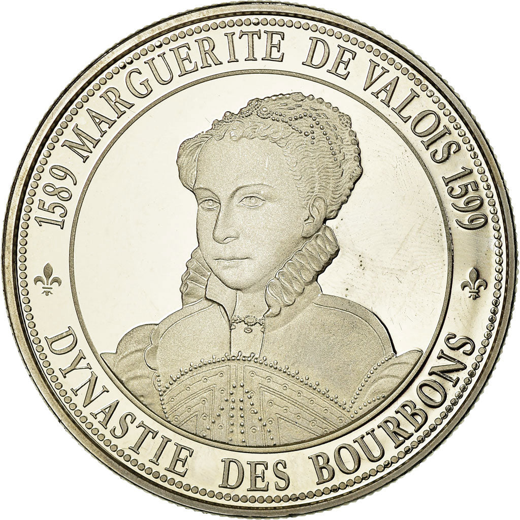 France, Medal, Marguerite De Valois, History, MS(65-70), Copper-nickel