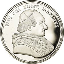 Vatican, Medal, Le Pape Pie VIII, MS(65-70), Copper-nickel
