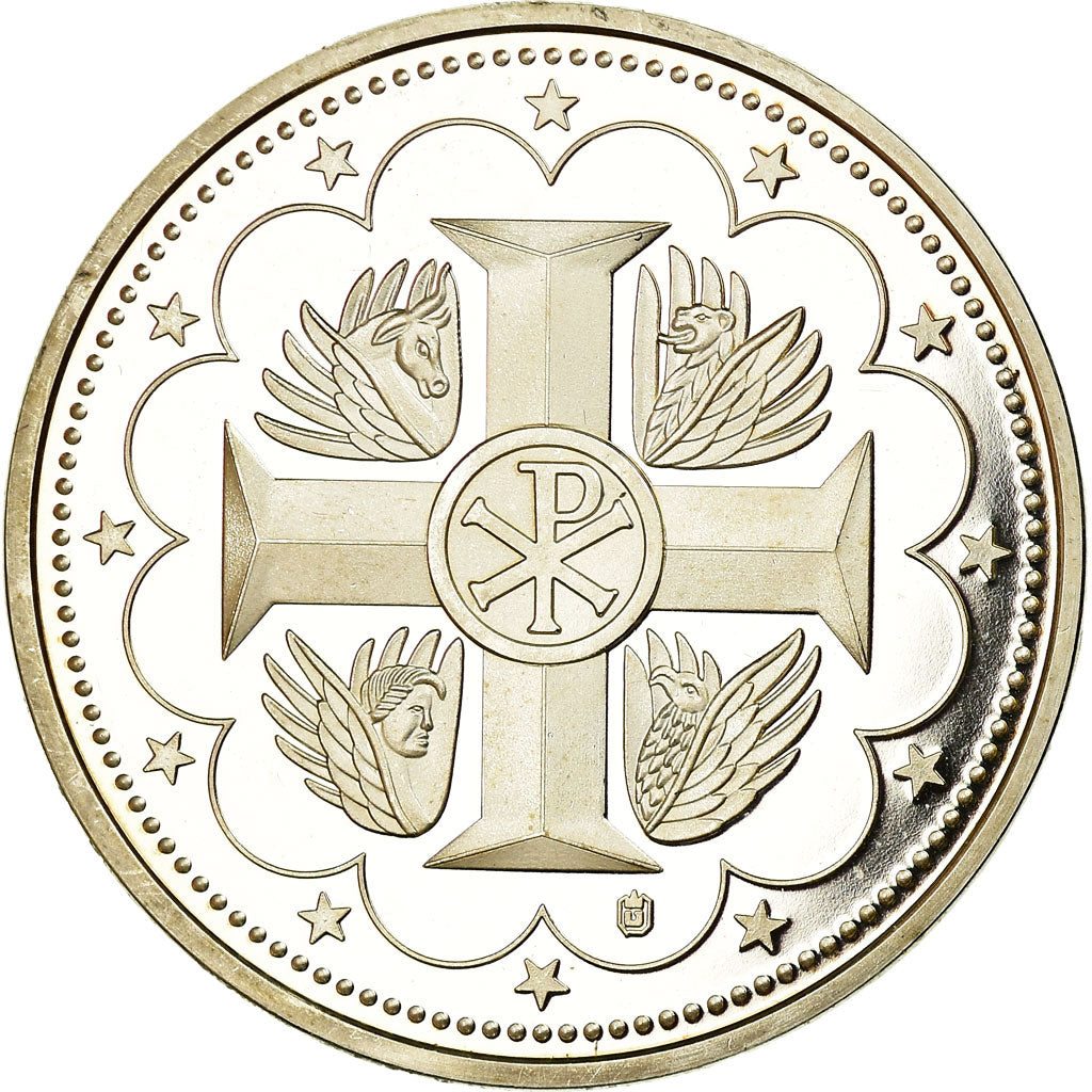 Vatican, Medal, Le Pape Benoit XVI, MS(63), Copper-nickel
