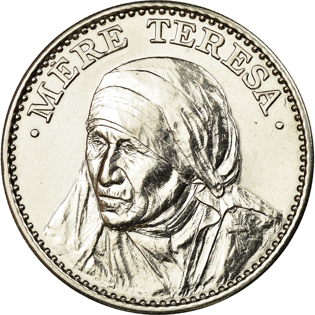 France, Medal, Mère Thérésa, Prix Nobel de la Paix 1979, MS(64)