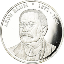 France, Medal, Les Présidents de la République, Léon Blum, MS(64), Copper