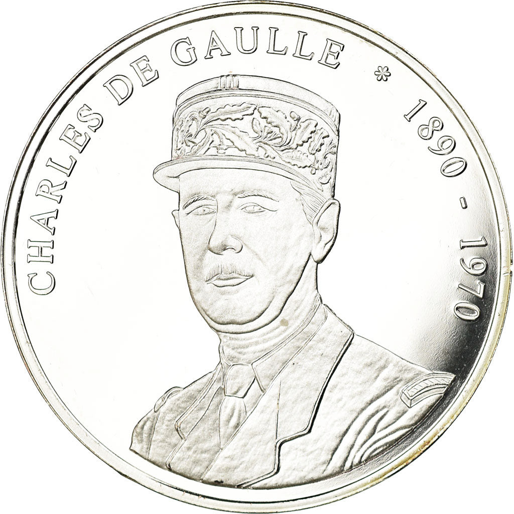 Francja, Medal, Les Présidents de la République, Charles De Gaulle, MS(64)