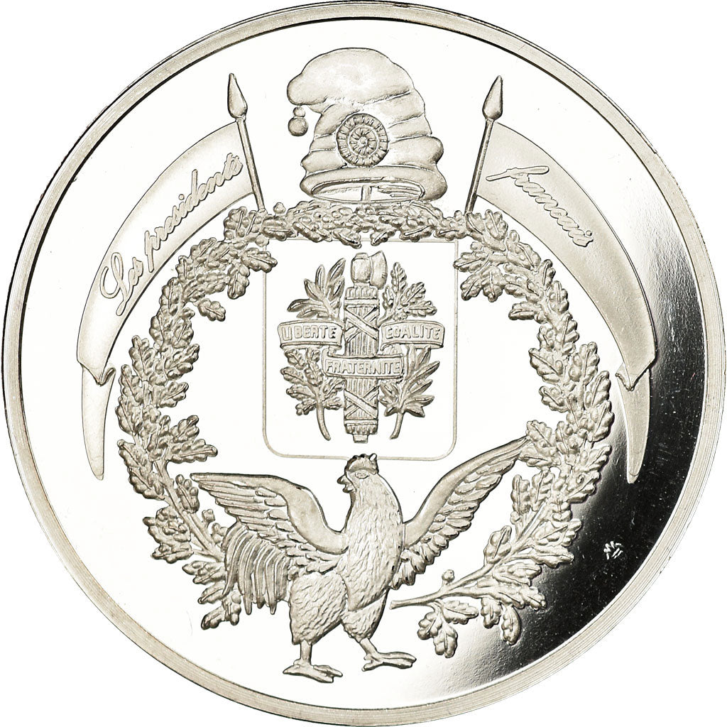 França, Medal, Les Présidents de la République, Jules Grévy, MS(64), Prata
