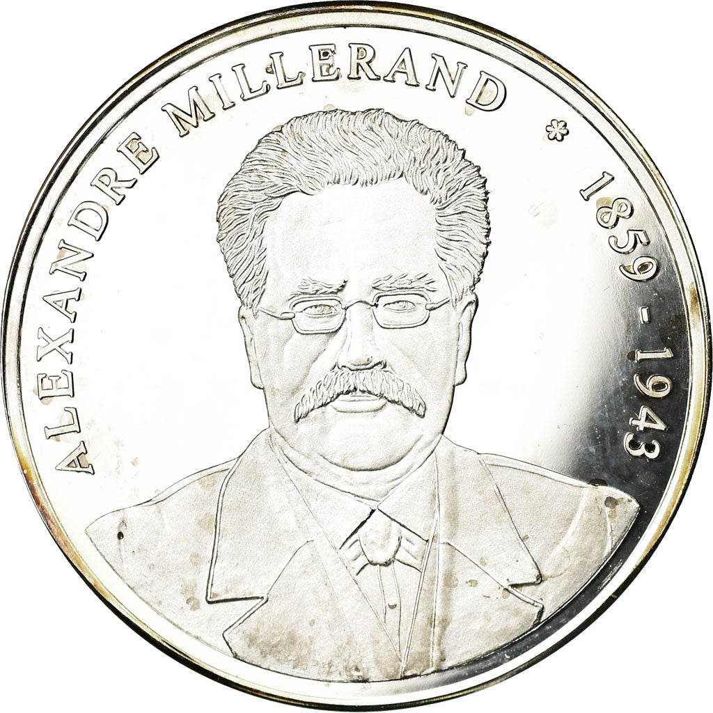 Francia, medalla, Les Présidents de la République, Alexandre Millerand, SC+