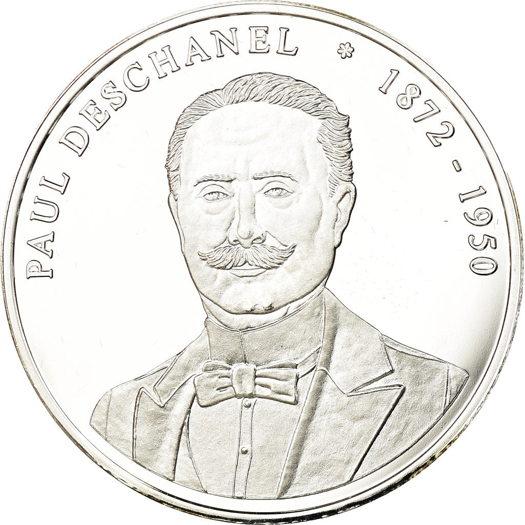 França, Medal, Les Présidents de la République, Paul Deschanel, MS(64), Prata