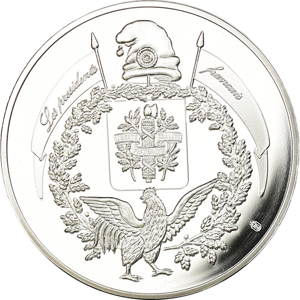 França, Medal, Les Présidents de la République, Paul Deschanel, MS(64), Prata